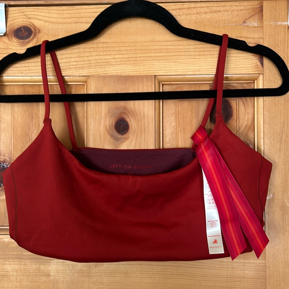 Left on Friday Swim Top